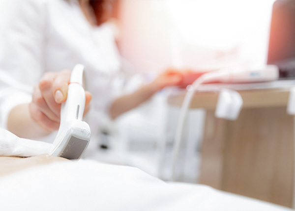 女性スタッフによる乳がん検診